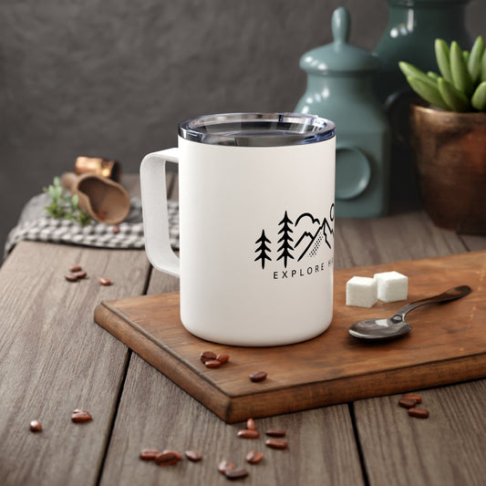 Explore Happy Insulated Coffee Mug