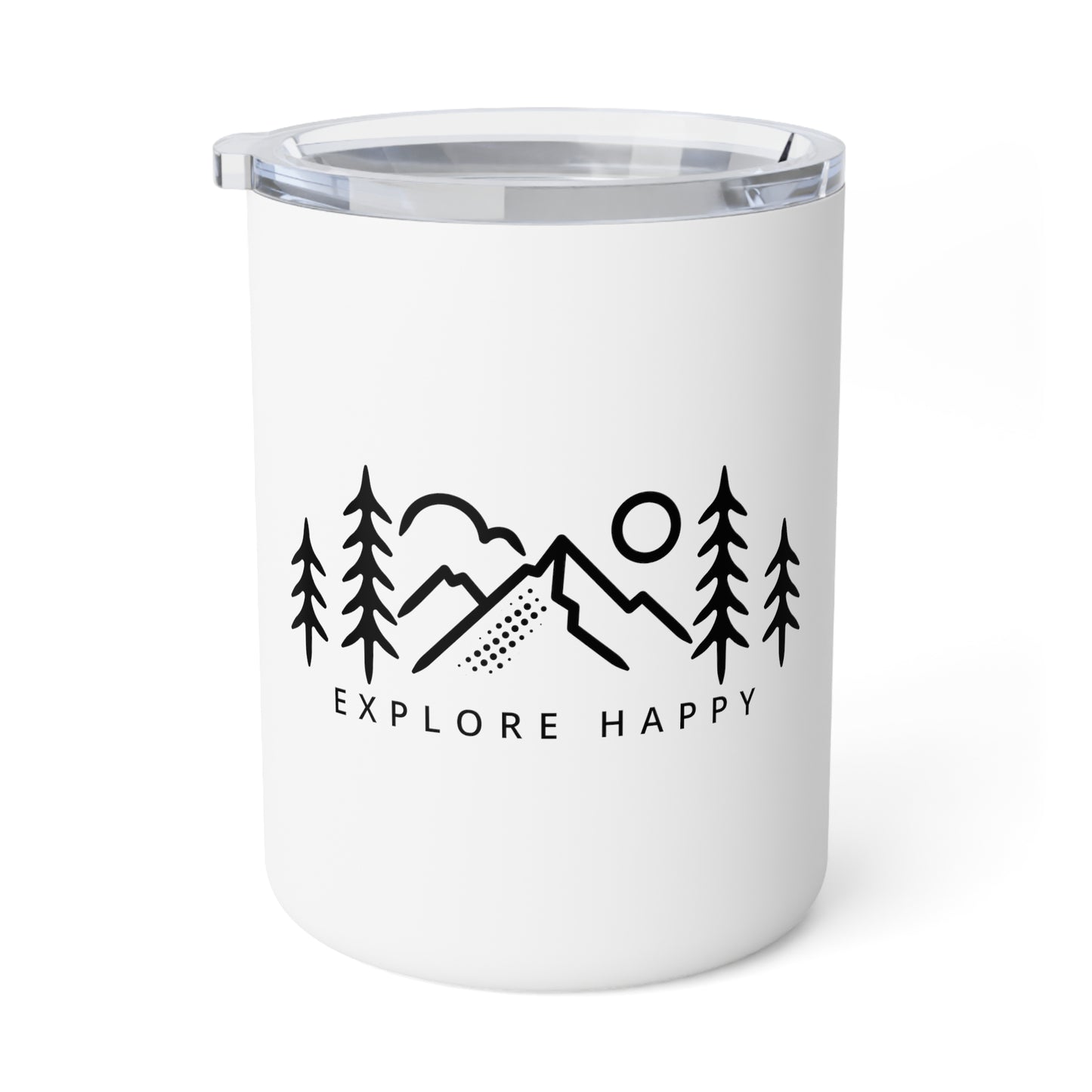 Explore Happy Insulated Coffee Mug